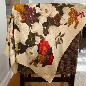 Chanel Silk Satin Scarf